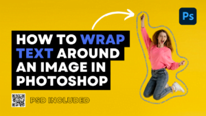 How To Wrap Text Around An Image in Photoshop